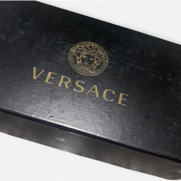 Limited Edition Versace Purple SunGlasses Black Case - Picture 4 of 9